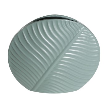 Vaza decorativa ceramica TANABE, verde inchis, 421011 - 1