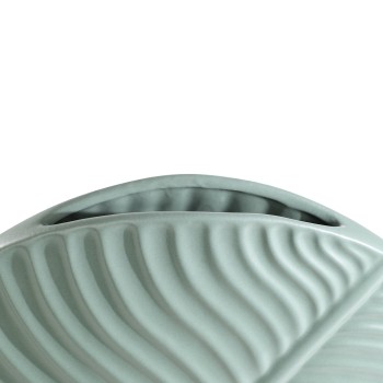 Vaza decorativa ceramica TANABE, verde inchis, 421011 - 1