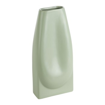 Vaza decorativa ceramica SHIMA, verde, 421018 - 1