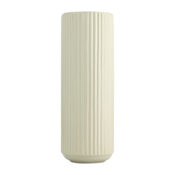 Vaza decorativa ceramica MITANE, gri deschis, 421006 - 1