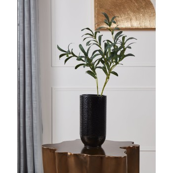 Vaza decorativa ceramica BUGALLON, negru, 421039 - 1