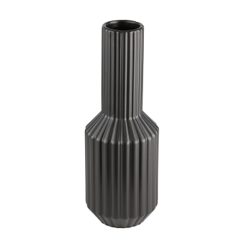 Vaza decorativa ceramica HIRADO, negru, 421023