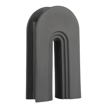 Vaza decorativa ceramica IZUMO, negru, 421034 - 1