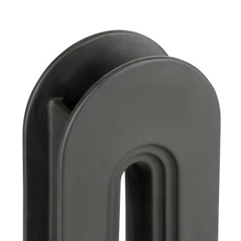 Vaza decorativa ceramica IZUMO, negru, 421034 - 1