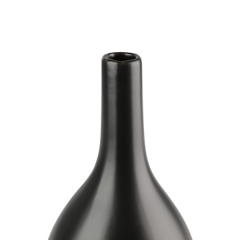 Vaza decorativa ceramica OKUMA, negru, 421025 - 1