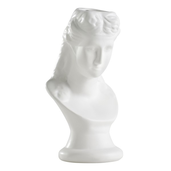 Vaza decorativa ceramica FELICIEN, alb, 421002 - 1