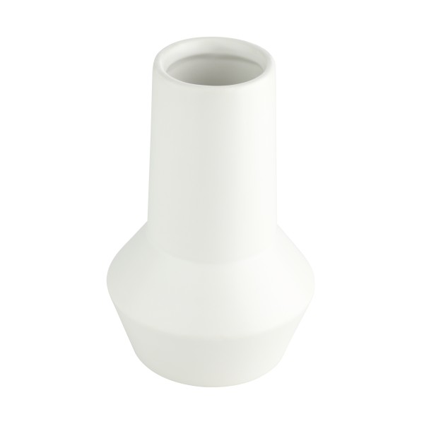 Vaza decorativa ceramica HIRADO, alb, 421024 - 1