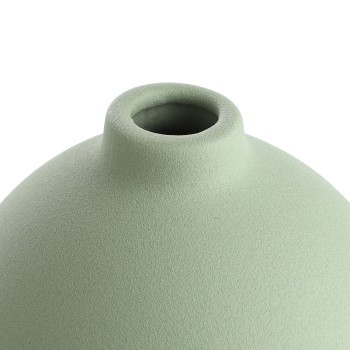 Vaza decorativa ceramica ANJABE, verde, 421255 - 1