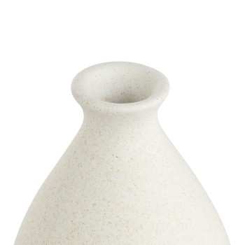 Vaza decorativa ceramica ANKARAMY, bej, 421257 - 1