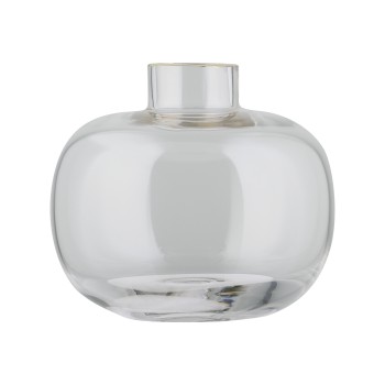 Vaza decorativa sticla SIRANANA, transparent/auriu, 421214 - 1