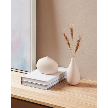 Vaza decorativa ceramica DARAINA, roz, 421261 - 1