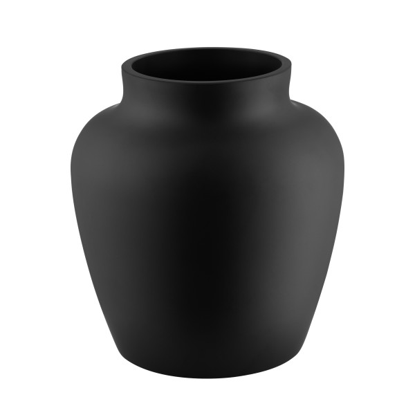 Vaza decorativa sticla ASINDRO, negru, 421203 - 1