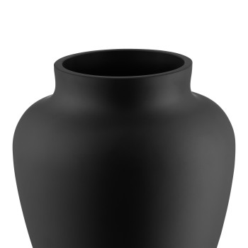 Vaza decorativa sticla ASINDRO, negru, 421203 - 1