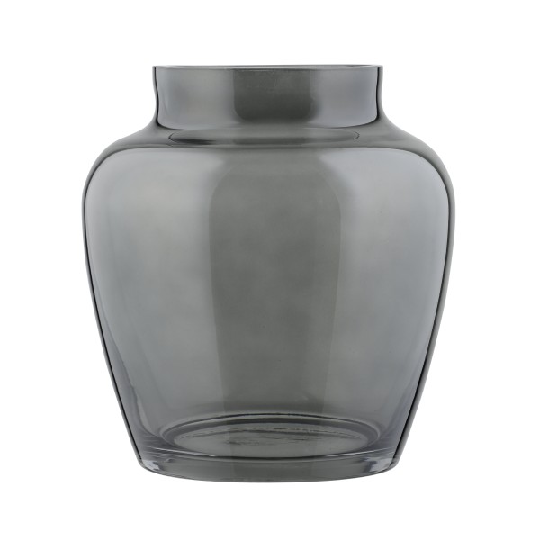 Vaza decorativa sticla ASINDRO, gri, 421204 - 1