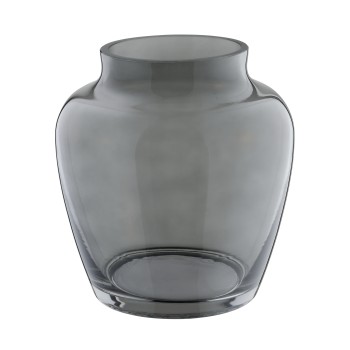 Vaza decorativa sticla ASINDRO, gri, 421204 - 1