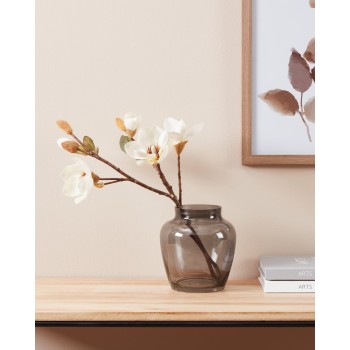 Vaza decorativa sticla ASINDRO, gri, 421204 - 1