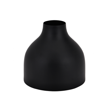 Vaza decorativa metal LABASON, negru, 421123