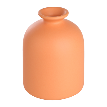 Vaza decorativa ceramica ANJABE, portocaliu, 421248