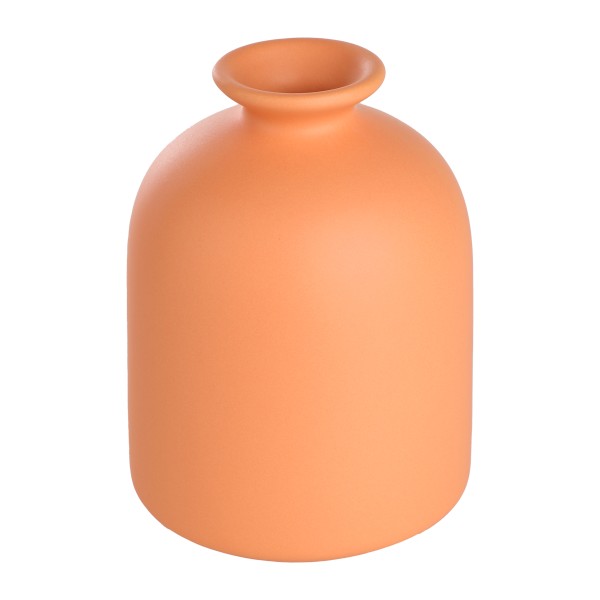Vaza decorativa ceramica ANJABE, portocaliu, 421248 - 1