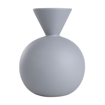 Vaza decorativa ceramica ANJABE, albastru, 421253 - 1