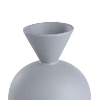 Vaza decorativa ceramica ANJABE, albastru, 421253 - 1