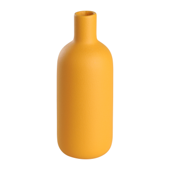 Vaza decorativa ceramica ANJABE, galben, 421254