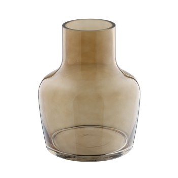 Vaza decorativa sticla SIRANANA, maro, 421216 - 1