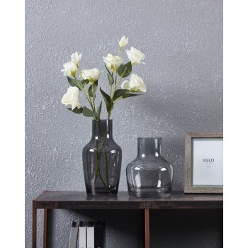 Vaza decorativa sticla SIRANANA, gri, 421217 - 1