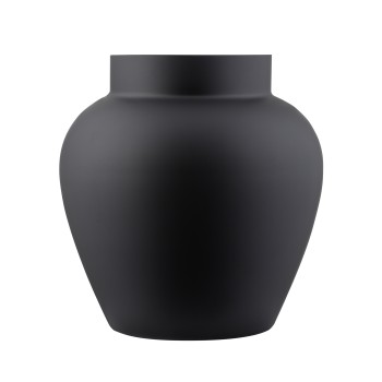 Vaza decorativa sticla ASINDRO, negru, 421206 - 1