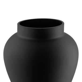 Vaza decorativa sticla ASINDRO, negru, 421206 - 1