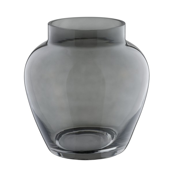 Vaza decorativa sticla ASINDRO, gri, 421207 - 1