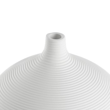 Vaza decorativa ceramica MITANE, alb, 421263 - 1