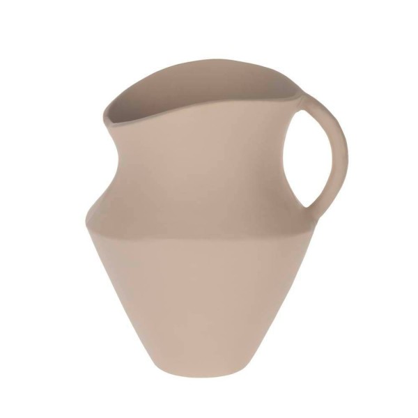 Vaza decorativa aluminiu CANTILAN, crem, 421153 - 1