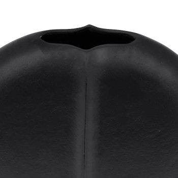 Vaza decorativa aluminiu SOMINOT, negru, 421129 - 1