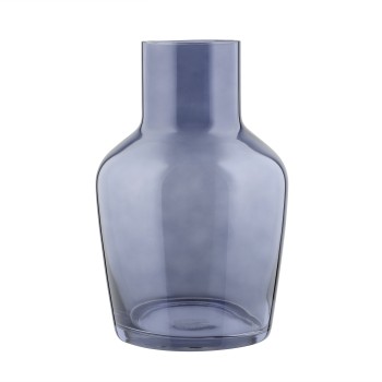 Vaza decorativa sticla SIRANANA, albastru, 421219 - 1
