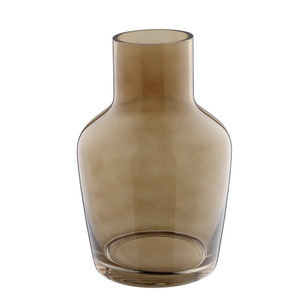 Vaza decorativa sticla SIRANANA, maro, 421221 - 1