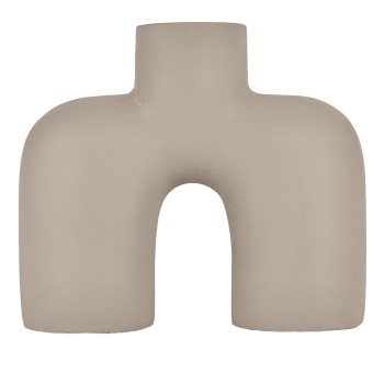 Vaza decorativa aluminiu BROWER, nisipiu, 421061 - 1