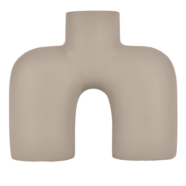 Vaza decorativa aluminiu BROWER, nisipiu, 421061 - 1