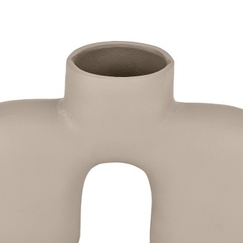 Vaza decorativa aluminiu BROWER, nisipiu, 421061 - 1