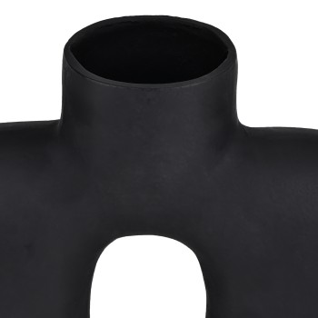 Vaza decorativa aluminiu BROWER, negru, 421059 - 1