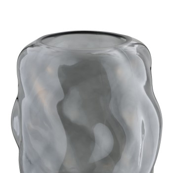 Vaza decorativa sticla MAROSAVA, gri, 421239 - 1