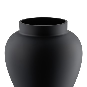 Vaza decorativa sticla ASINDRO, negru, 421209 - 1