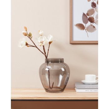 Vaza decorativa sticla ASINDRO, gri, 421211 - 1