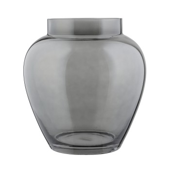 Vaza decorativa sticla ASINDRO, gri, 421211 - 1