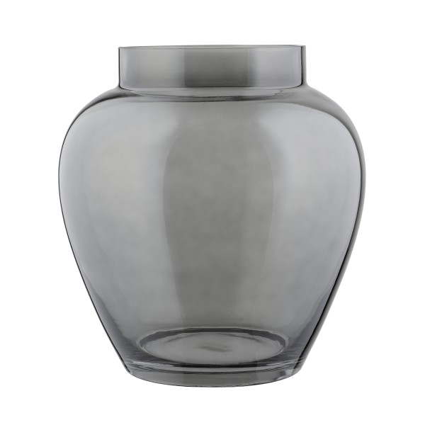 Vaza decorativa sticla ASINDRO, gri, 421211 - 1
