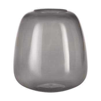 Vaza decorativa sticla DELNITE, gri, 421081 - 1