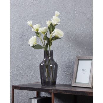 Vaza decorativa sticla SIRANANA, gri, 421225 - 1