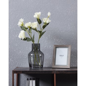 Vaza decorativa sticla SIRANANA, gri, 421222 - 1