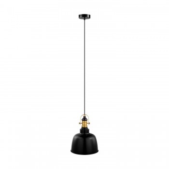 Pendul Gilwell - 49839 Eglo, stil scandinav, negru-bronz - 1