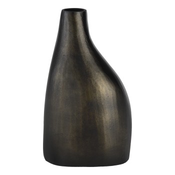 Vaza decorativa aluminiu TALACOGON, negru/cupru, 421151 - 1